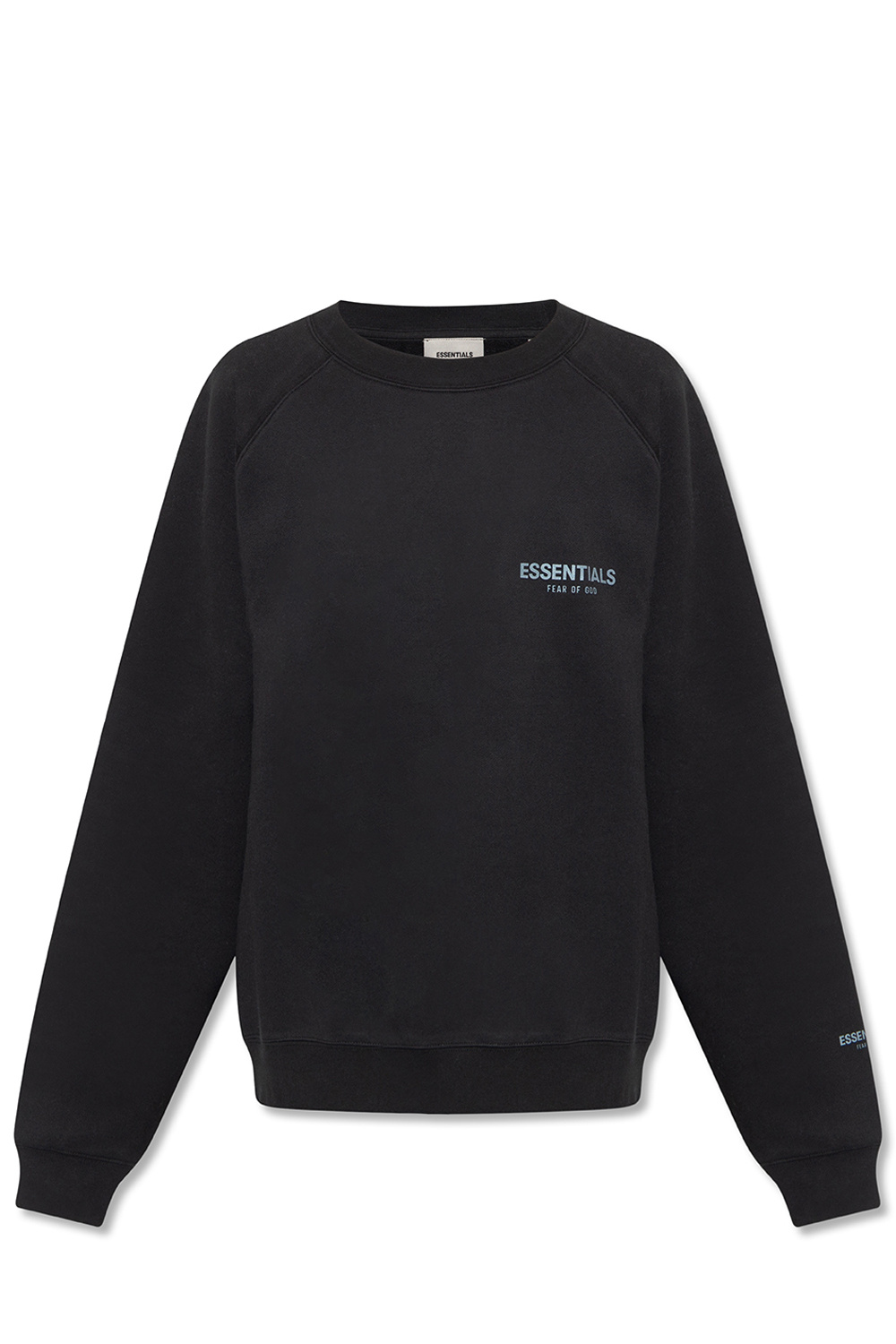 Store Fear Of God Essentials Logo Crewneck Sweater